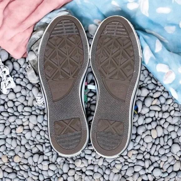 Grateful Dead Jerry Bears All Star Converse Size 7 Artwork 2007 Grateful Dead - Picture 7 of 9